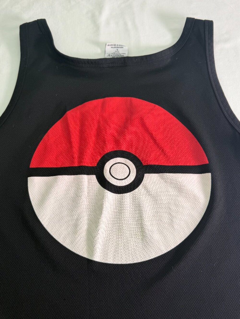 Pokémon Tank Top Black Graphic Pikachu Charmander Squirtle Bulbasaur Size L - Picture 5 of 6